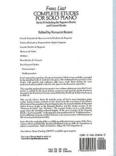 Complete Etudes for Solo Piano Series 2 von Franz Liszt 