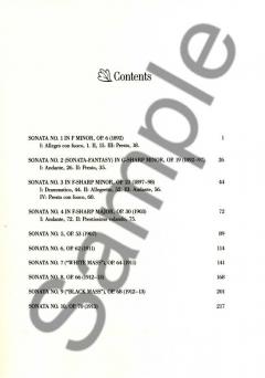 Complete Piano Sonatas von Alexander Skrjabin 