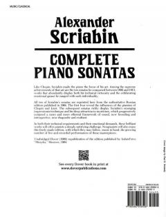 Complete Piano Sonatas von Alexander Skrjabin 
