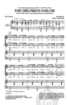 The Drunken Sailor (Emily Crocker) 