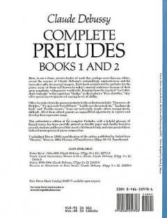 Complete Preludes Books 1 and 2 von Claude Debussy 