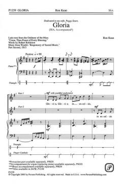 Gloria von Ron Kean (Download) 