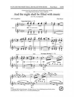 And The Night Shall Be Filled With Music (Peter Boyer) 