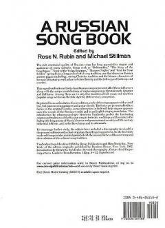A Russian Songbook von Rose N. Rubin 