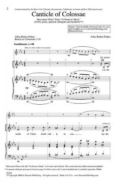 Canticle Of Colossae (Allan Petker) 