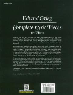 Complete Lyric Pieces for Piano von Edvard Grieg 