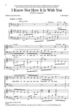 I Know Not How It Is With You (Judith Herrington) 