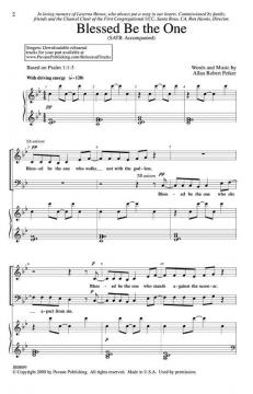Blessed Be The One (Allan Petker) 