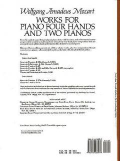 Works for Piano von Wolfgang Amadeus Mozart 