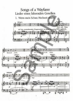 Three Song Cycles von Gustav Mahler 