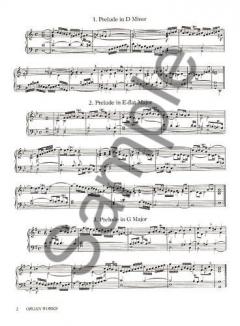 Organ Works von Johann Pachelbel 