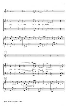 Who Lies In A Stable? (John Purifoy) 