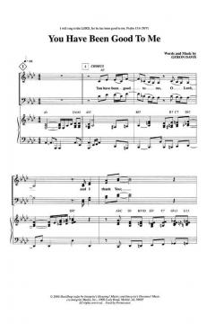 You Have Been Good To Me (Geron Davis) 