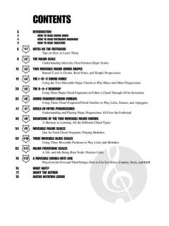 Fretboard Roadmaps: The Essential Guitar Patterns von Fred Sokolow 