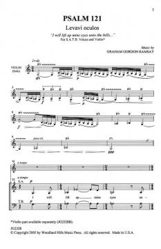 Psalm 121 - Levavi oculos 