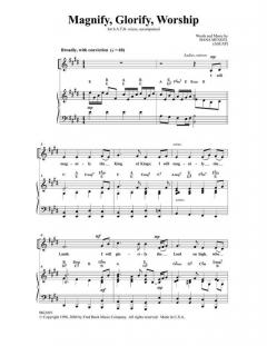 Magnify, Glorify, Worship (Dana Wilson) 