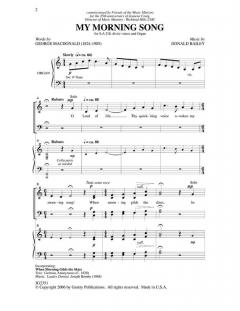 My Morning Song (Donald Bailey) 