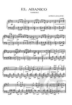 Pasodoble Valenciano Piano Album von Isaac Albeniz 