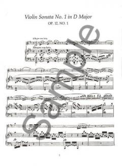 Complete Violin Sonatas von Ludwig van Beethoven im Alle Noten Shop kaufen