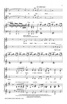 Holy Spirit, Holy Ground 