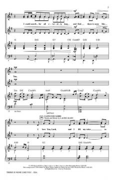 There Is None Like You With I Love You Lord 