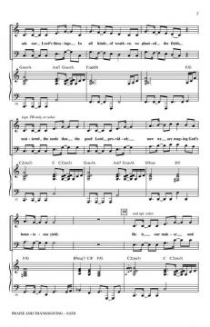 Praise And Thanksgiving (Gene Grier) 