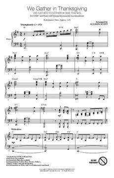 We Gather In Thanksgiving 