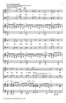 We Gather In Thanksgiving 