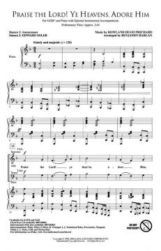 Praise The Lord! Ye Heavens, Adore Him 