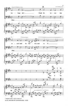 Alas, And Did My Savior Bleed (Isaac Watts) 