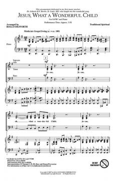 Jesus, What A Wonderful Child 