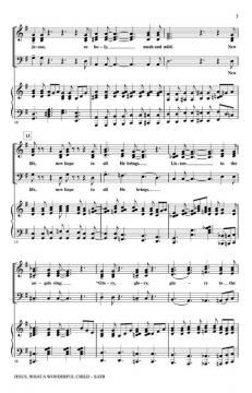 Jesus, What A Wonderful Child 