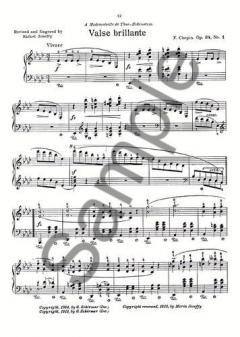 Album for The Piano von Frédéric Chopin 