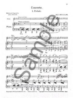 Violin Concerto No. 1 In G Minor Op. 26 von Max Bruch im Alle Noten Shop kaufen