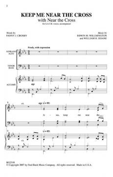 Keep Me Near The Cross (William H. Doane) 