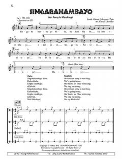 Songs Of The Rainbow Children (South African Songs And Games) (Cheryl Lavender) 