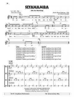 Songs Of The Rainbow Children (South African Songs And Games) (Cheryl Lavender) 