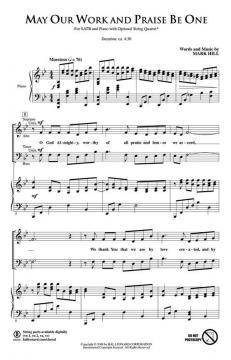 May Our Work And Praise Be One (Mark Hill) 