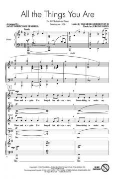 All The Things You Are (Jerome Kern) 