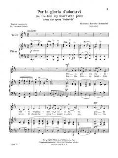 24 Italian Songs And Arias Of The 17th And 18th Centuries 