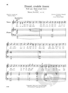 15 Arias For High Voice von Georg Friedrich Händel 