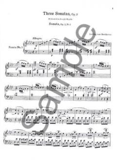 Sonatas for The Piano Vol. 1 von Ludwig van Beethoven 