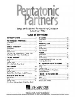Pentatonic Partners (A Collection Of Songs And Activities) von Cristi Cary Miller 