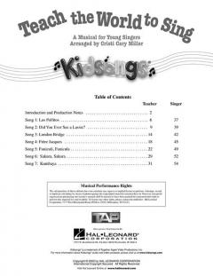 Teach The World To Sing 