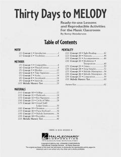 Thirty Days To Melody von Betsy Henderson 