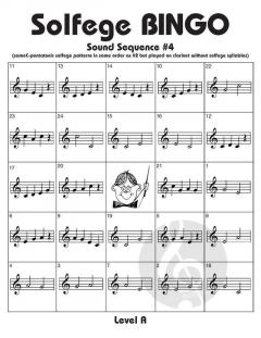 Solfege Bingo von Cheryl Lavender im Alle Noten Shop kaufen