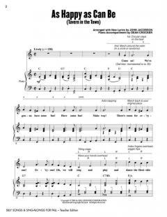 Silly Songs And Sing-Alongs For Fall (Collection) (John Jacobson) 