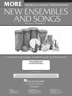 World Music Drumming: More New Ensembles And Songs (Will Schmid) 
