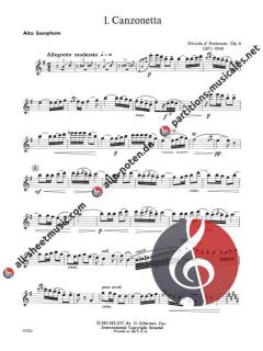 Solos for the Alto Saxophone Player 