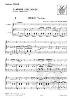 Famous Melodies von Giuseppe Verdi 